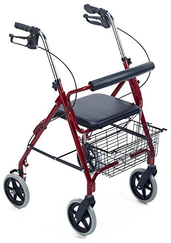 Teqler T-135301 Rollator dunkelrot
