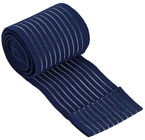 Knieschutzband, Verstellbares Armpolster, Schutzbandage, Bandage, Wickelband, Hohe Elastizität, Unterstützung Für Fitnessstudio, Armband, Knieschützer Für Handgelenk, Knie, Oberschenkel(Blau)