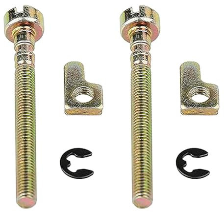 2 Kit Chain Tensioner Adjusting Screw Compatible for HUS137 P350 Motorcycle Chainsaw