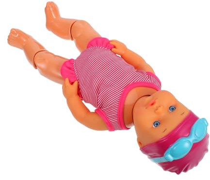 BESPORTBLE Electric Swimming Pool Doll for Boy Girl Soft Mothering Doll Interactive Bathtime Toy Engaging Birthday Boys Girls for Beach and Pool Fun