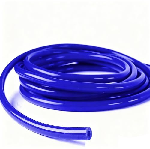 1 drenaje de silicona azul de 4 mm x 5 m, mangueras de silicona de 5 m