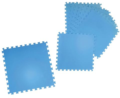 Happy People Poolmatte-79295 Blau One Size