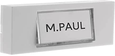 Otio Bouton de Sonnette Filaire avec étiquette Porte-nom