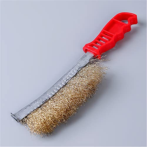 Cepillo De Limpieza Para Barbacoa Barbacoa Parrilla Limpieza Brocha Especial Cepillo de alambre Grill Red Limpieza Brush Grill Brush Herramienta de pincel de parrilla Accesorios Para Limpiadores De Ba