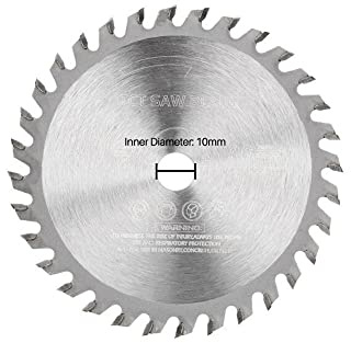 SEIDER TCT-Sägeblatt 89 x 10 mm Holztrennscheibe Hartmetallbestücktes Kreissägeblatt for PVC-Kunststoff-Schneidwerkzeuge for die Holzbearbeitung(TCT 89x10x24T)