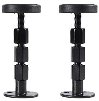 2pcs Adjustable Threaded Bed Frame Anti-Shake Tool, Headboard Stoppers, Bedside Anti Shake Tool for Desk, Cabinet, Bedside, Beds Sofas (Color : 30-110mm)