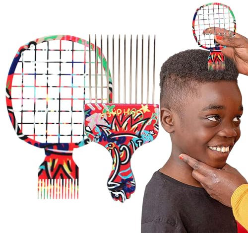 Twist Wave Lockenbürste – hochwertige Konstruktion | Schwammbürste für Haare | Twist It Up Kammset für müheloses Styling | Friseurwerkzeug zum Kreieren definierter Locken | Perfekt für den - und S