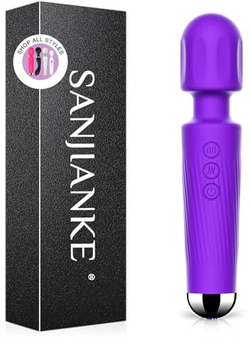 Vibromasseurs,Feminin Clitoridien Puissant,sextoy,8 * 20 Mode de Pulsations,Orgasme Gode Femme Sex Toýs IPX7 Étanche - Silencieux Jouets Sexuels,Vibro Sextoy pour Femme Couples (Roland Purple)