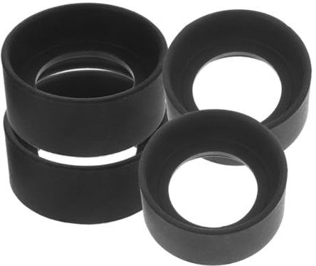 OFFSCH 4stücke Rubber Eyepiece Cover Gummi Augenschutz Mikroskop Zubehör Weich Schutzabdeckungen Für Okulare Einfache Montage Langlebig Und Praktisch