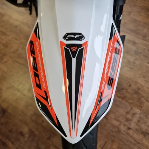 Resin Bike Motorbike 3D Stickers Compatible with KTM 890 SMT 2023-2026. Bike Protection Fender Covers from Bumps and Scratches. Sticker 3D Resin Gadget Moto