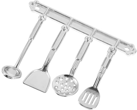 SUPVOX Utensili Da Cucina in Miniatura Accessori Per Casa Delle Bambole Di Pentole e Utensili Da Cucina Per Mini Case