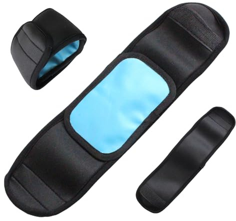 Impacco Di Ghiaccio Per Ginocchio Riutilizzabile Portatile Flessibile | Fascia Compressiva Fredda Da Gomito Per Spalla Caviglia Collo Schiena Sport Viaggi Quotidiano Palestra