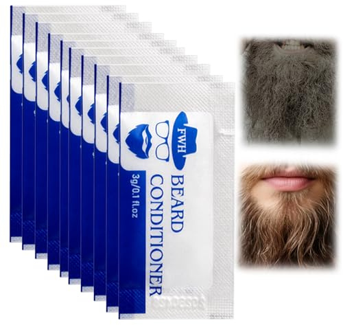 3gx10 skäggvård grädde, moisturizer mustaschbalsam, skäggbalsam för män, låt mustasch mjukas näring, ger glans och stil, idealisk present till män