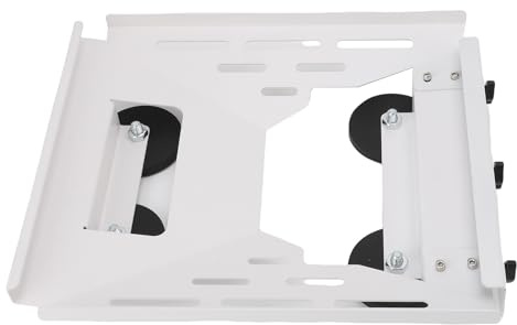 Gugxiom Custodia Magnetica per Freccia per Montaggio sul Tetto Dell'auto, Adatta per Mini Ferro, 4 Magneti, Kit di Montaggio per Parabola Satellitare per, Yacht, SUV, Materiale in Ferro (White)