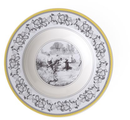 Villeroy und Boch Audun Ferme Suppenteller, Premium Porzellan