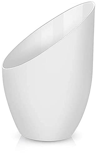 OTTOSEA 2 Pack Plastic Lampshade,5.7 inch High,4.1 inch Diameter,1.65 inch Fitter,Replacement Plastic Lamp Shade for LED Floor Lamp [White]