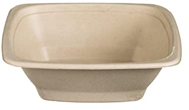 Tessera Bio Products QSB750 - Ensaladera de caña de azúcar (750 ml, 75 unidades), color beige
