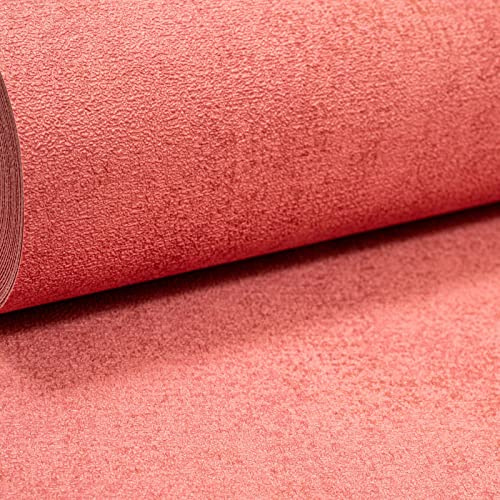 Plain Vintage Luxurious Wallpaper - Non Woven Textured - Designer Vinyl Heavy Duty - Thick Paste The Wall