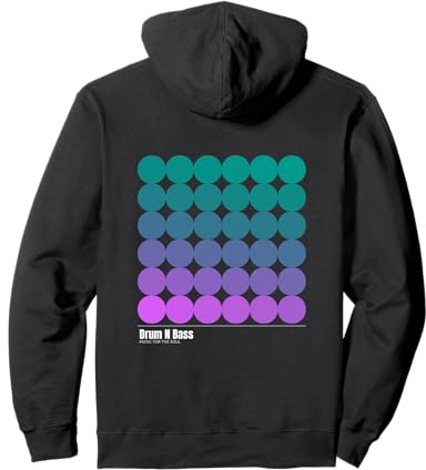 Drum und Bass Dubstep Liquid DnB Pullover Hoodie