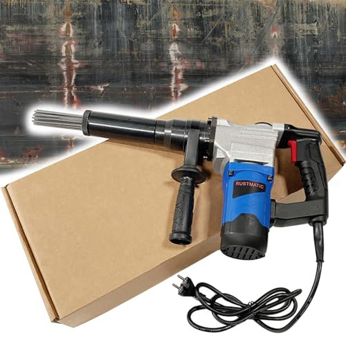 Pistola de Desoxidación de Aguja eléctrica de 1100 W, Removedor de Máquina de Limpieza de Eliminación de óxido de Escalador de Aguja de Mano