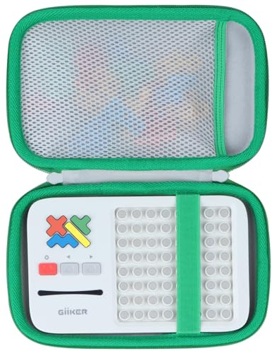 Lebakort Hart Schutz Hülle Etui Tasche für GiiKER Super Blocks Puzzlespiele | Muster-Matching-Puzzlespiele Tasche, Harte Schale, Robuster Tragegriff, Weiches Innenfutter
