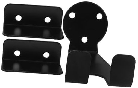 TOGEVAL 1 Satz Fahrradaufhänger Fahrrad Wandhalterung Platzsparender Fahrradträger Schwenkbare Fahrradwandhalterung Aufbewahrungsständer Für Fahrradpedale Metall (Eisen) Black