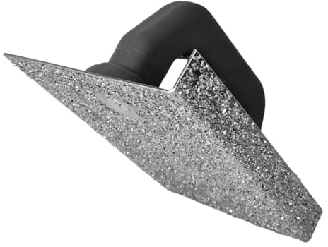 HERO Hartmetall-Handschleifer K16 210 x 130 mm | Profi Schleifbrett mit Winkel | Wolframcarbid-Raspel zum Entfernen von Fliesenkleber, Putz, Beton, Estrich und Gips | Extrem langlebiger Wolframcarbid-Belag für schnellen Materialabtrag