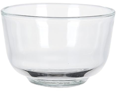 Ensaladera Madera Cuenco De Vidrio Grueso, Ensaladera De Frutas, Cuenco De Sopa, Cuenco De Regalo, Cuenco De Fideos Instantáneos, Cuenco Grande Resistente Al Calor Ensaladera Portatil(14-14.9cm)