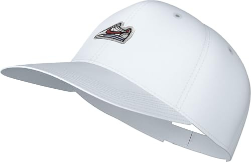 Nike Club Unstrukturierte Cortez Patch-Cap, White, HJ7124-100, M/L