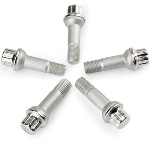 Bulloni per Ruote per Benz ML350 2010-2014 Bulloni per Ruote in Acciaio Dadi 14x1.5 0009905407 A0009905407