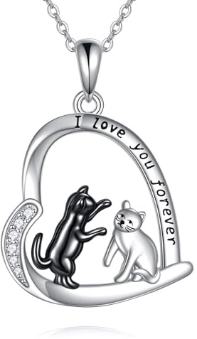 Katt- och hundhalsband Djurhängsmycken för kvinnor, flickor
