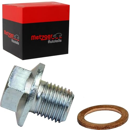 METZGER Verschlussschraube, Ölwanne 8030012 | Kompatibel mit: DAIHATSU COPEN, CUORE VI, CUORE VII, MATERIA, SIRION, TERIOS, TREVIS, LEXUS ES, GS, GS, IS I, IS II