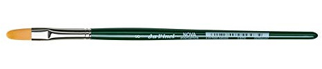 Da Vinci NOVA - Serie 1375 - Kunstfaserbürste, Für Wasserfarbe - Größe 8