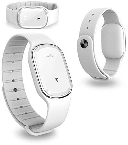 N3 ZELEK Bracciale Repellente per Zanzare Mosquito Bands PIÙ NUOVO CHIP Bande Repellenti per Insetti Repellente per Ultrasuoni Repellente per Polso Bracciale anti Zanzara Orologio Intelligente Inset