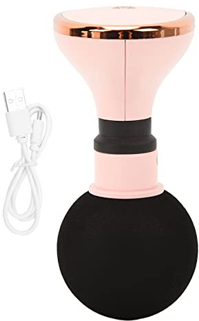Mini-Massagepistole, 5 Gänge, Vibration, entspannen Sie die Muskeln, lindern Sie Müdigkeit, handflächengroßes tragbares Muskelmassagegerät, rosa, für Heim-Fitnessstudio im Freien