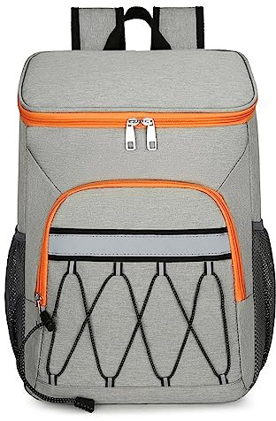 Lixada 28L Zaino Termico Frigo,Zaino più fresco,Borsa Termica Porta Pranzo Frigo,per Spiaggia Pesca Escursionismo,Campeggio, Picnic, Barbecue, Eventi Sportivi