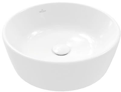 V & B Aufsatzwaschtisch Architectura 5A254501 ø 450 mm Weiß Alpin