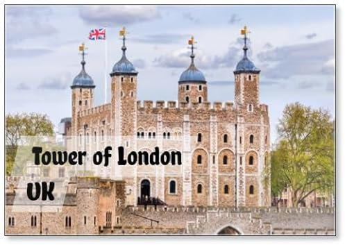 Kühlschrankmagnet Tower of London, Großbritannien