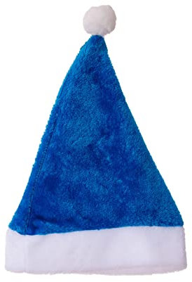 Zxfdsfdbnm Weihnachtsmütze für kreative blaue Weihnachtsmann-Party, Cosplay, Ornament für Zuhause, Festival, Party, Cosplay, Requisiten