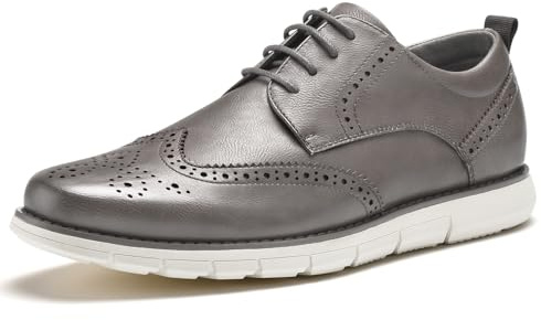 CGRRBW Mens Dress Shoes Casual Oxford Shoes Business Wingtip Brogue Shoes