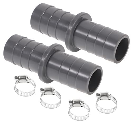 jojofuny 2 Sets Washer Drain Hose Adapter Extension Connector for Dishwasher Waste Pipe Hose Clamps for Washing Machine