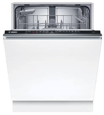 Bosch SMV2HTX08E Serie 2 Vollintegrierter Geschirrspüler, 60 cm, Smart Start, Info Light, Geprüfte Hygiene Qualität, Aquastop, Programm Download, Silence on Demand, Ferndiagnose, EcoSilence Drive