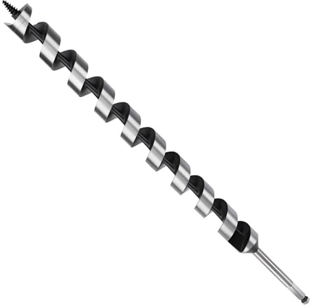 MOXPIFY 30mm Wood Auger Drill Bits 460mm Long, Timber Drill Bits | Hex Shank, Extra Long Wood Drill Bits For Woodworking (30mm x 460mm)