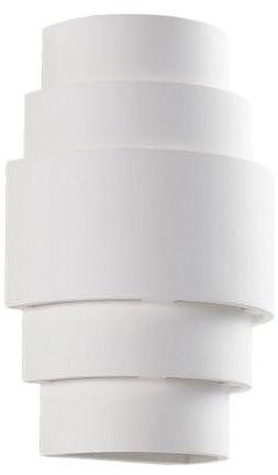 Lindby Wandleuchte, Wandlampe Innen Marit (Modern) in Weiß aus Gips/Ton (1 flammig E14) - Wandstrahler Wandbeleuchtung Schlafzimmer/Wohnzimmer Wohnzimmerleuchte