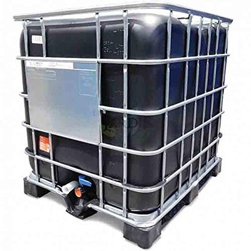 Undurchsichtiges Lagern auf Palette. 1000 Liter Fassungsvermögen. Abmessungen: 120 x 100 x 116 cm