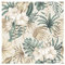 murando - Vlies Tapete Deko Panel Fototapete tropische Blätter Wanddeko 10 m Tapetenrolle Mustertapete Wandtapete modern design Dekoration - Palme Blumen b-B-0574-j-a