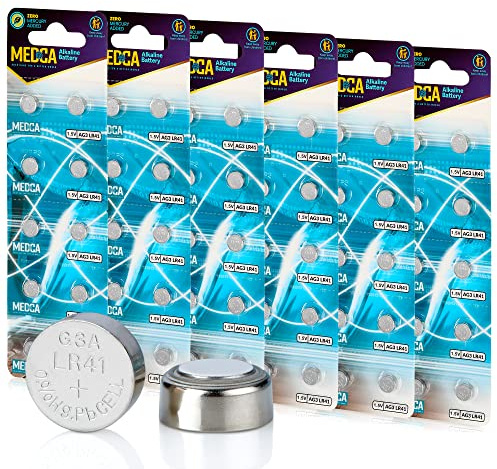 1,5 V Alkalibatterien – LR754 AG5 393 754 LR48 193 Batterie – Knopfzelle für Hörgeräte, Verstärker, Taschenrechner, Laser | Langanhaltende Leistung | Korrosionsschutz | 60 STK