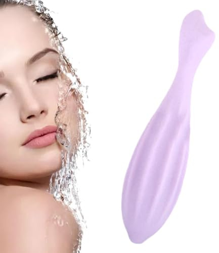 Rullo massaggiatore per il viso, strumento di bellezza per modellare il corpo, strumento di lifting facciale, impugnatura ergonomica, pulizia profonda per donne, collo, viso