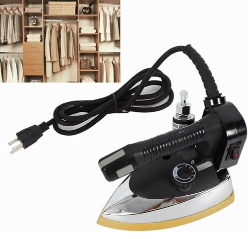 Hlixzoy Bottle Steam Iron with 3L Large Water Tank And Fast Heating Soleplate for Clothes Steam Ironing Machine, Suitable for All Kinds of Fabrics, Non-Stick (Temperature: 140~428°F)