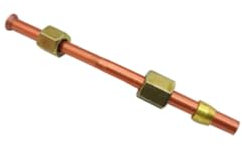 Tubo di scarico per compressore d'aria, diametro filettatura 6 mm x 20 cm, tubi di ricambio in alluminio, accessori per compressori